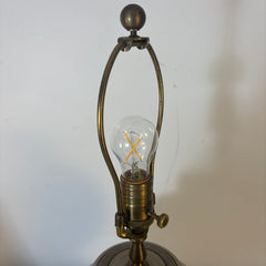 Wildwood Table Lamp, Crackle Finish on Porcelain, Bird and Floral Motif, Sku: 033428