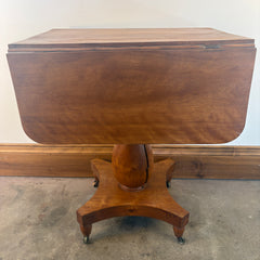 Antique Small Drop Leaf Mahogany Table, Sku: 033489