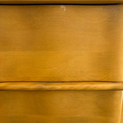 Heywood Wakefield Sculptura Chest of Drawers Wheat Finish, Sku 033919