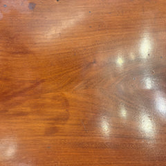 Antique American Empire Mahogany Clawfoot Pedestal Table, Sku 033822