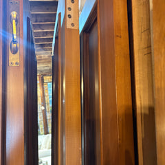 Solid Wood Doors with Brass Hardware, Various sizes, Sku 033401