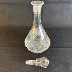 Cut Crystal Decanter with Finial, Sku 033866