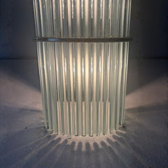 Gaetano Sciolari Italian Mid-Century Modern Glass Rod Sconces, Sku: 033070
