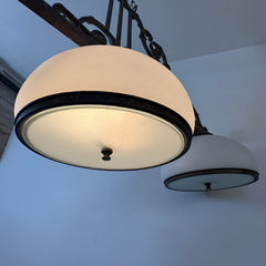 Tri Globe Patina Island Light, Sku 033605