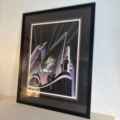 Original Framed Serigraph by Robert Hoppe, "Pegasus", Sku 033754