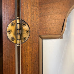 Ethan Allen Regulator Wall Clock Weight Driven with Key, Sku: 033422