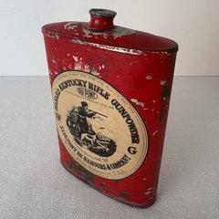 Vintage E. I. Du Pont De Nemours & Company Kentucky Rifle Gunpowder Tin, Sku: 033316