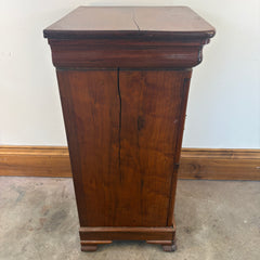 Antique Side Table/Cabinet w/ Brass Pulls, Sku: 033490