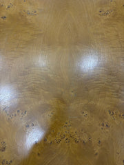 Fine Arts Furniture Co. Parsons Style Table Made from Burled Wood, Sku 034058