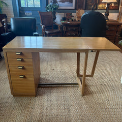 Precedent by Drexel Designed by Edward Wormley Desk w/ Glass Protector, Sku 033896