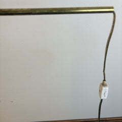 Vintage Adjustable Bridge Brass Floor Lamp, Sku 033662