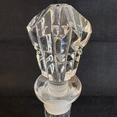 Cut Crystal Decanter with Finial, Sku 033866