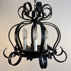 Spanish Style Iron Chandelier, Sku 033905