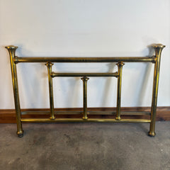 Simmons and Company Full Size Brass Bed Head, Foot and Side Rails, Sku 033707