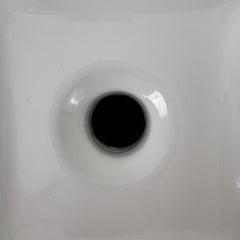 Swiss Madison 8-Sided Modern Pedestal Sink, White, Sku 033364