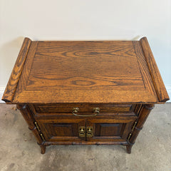 Century Brand Asian Style Oak Night Stands, Sku 033829