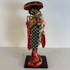 Nishi Company Silk Keisha Doll Handcrafted in Tokyo Japan, Sku 033830
