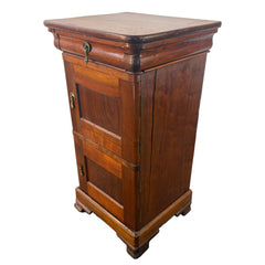 Antique Side Table/Cabinet w/ Brass Pulls, Sku: 033490