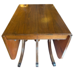Antique Duncan Phyfe Style Dining Table, Sku 033575
