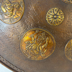 Middle Eastern Parade Shield, Metal, Sku: 033544