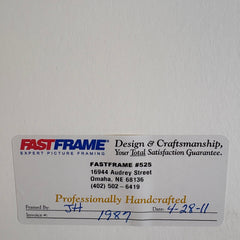 Original Framed Serigraph by Robert Hoppe, "Pegasus", Sku 033754