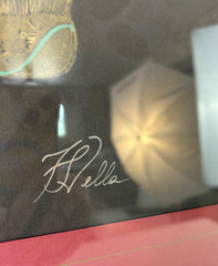 "Wizards with a Cat" Wall Art, Signed, Limited Edition, 125/200 Framed, Matted, Sku: 032962