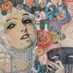 Framed Theatre Magazine Print by Homer Conant, January 1923, Sku 033757