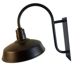 Hi Lite Brand Warehouse Style Exterior Sconces Metal with Dark Brown Finish, Sku 033899