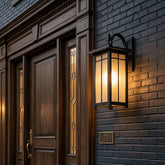 Fine Art Lamps "Capistrano" 3-Light Exterior Wall Mount Lantern Style Sconce, Sku 034062