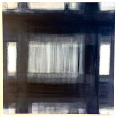 Original Painting "Box" by Sunny Gibbons, Mixed Media on Wood Panel 2026, Signed, Sku 033806