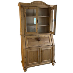 Vintage Knotty Pine Hutch & Desk, Sku: 033675