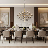 NYC "Flos 2097" Chandelier, Polished Brass, Fifty Light, Sku: 033574