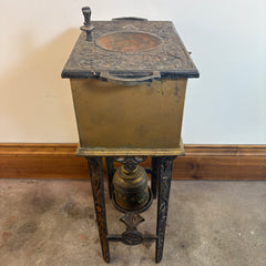 Art Deco Smoking Stand & Humidor, Antique, Sku: 033713