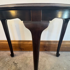 Imperial Furniture Co. 40's Mahogany Demi-lune Table, Sku 033775