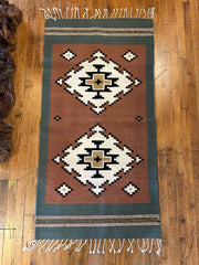 Wool Rug, Southwest Style, Throw Rug, New