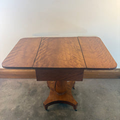 Antique Small Drop Leaf Mahogany Table, Sku: 033489