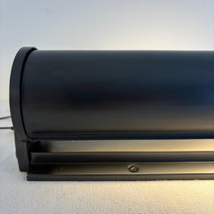 Modern Forms Black Metal Wall Sconce Sleek Shape and Design, Sku 033885