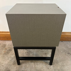 Set of Wood Bench & Two Side Tables With Shelf, Gray Green, Sku: 033385