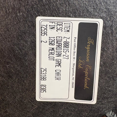 Ferguson Copeland Tufted Leather Game Chairs, Set of Four, SKU: 033096