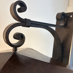 Custom Oversized Exterior Lantern Sconces, Sku 033857