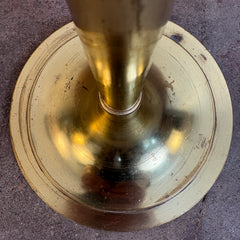 Vintage Adjustable Bridge Brass Floor Lamp, Sku 033662