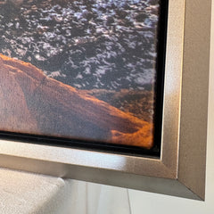 San Sawusch "Morning Glory" at Mesa Arch, Framed Digital Photograph on Canvas, Sku: 033453