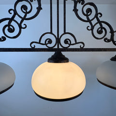 Tri Globe Patina Island Light, Sku 033605