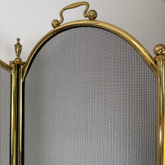 Brass Fireplace Screen, Sku 032768