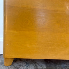 Heywood Wakefield Bed Frame in Wheat Finish