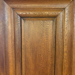 Antique European Solid Oak Wardrobe, Sku: 033565