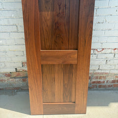 Custom Made Set of Engineered Walnut Doors in Various Sizes, Sku 033723