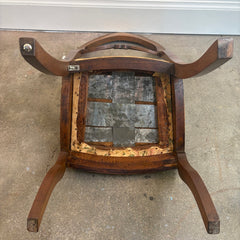 Solid Walnut Victorian Side Chair, Sku 033872