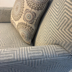 Rowe Furniture Carlyn Upholstered Swivel Glider with Coordinating Pillow, Sku 033801