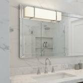 Kuzco Chrome Vanity Light, Sku 033497